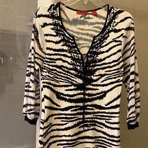 Zebra Print Tunic